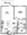 Aberdeen floor plan 673 sq. ft. 673 sq. ft. Aberdeen floor plan