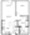 A1-C ALT floor plan 718 sq. ft. 702 sq. ft. to 734 sq. ft. A1-C ALT floor plan