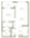 A3 floor plan 800 sq. ft. 800 sq. ft. A3 floor plan