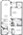 B1 60% floor plan 950 sq. ft. 950 sq. ft. B1 60% floor plan