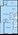 C floor plan 687 sq. ft. 687 sq. ft. C floor plan