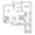 A2 floor plan 839 sq. ft. 824 sq. ft. to 855 sq. ft. A2 floor plan