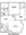 B floor plan 905 sq. ft. 899 sq. ft. to 911 sq. ft. B floor plan