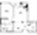 Floor plan 786 sq. ft. 770 sq. ft. to 802 sq. ft. floor plan