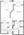 Floor plan 683 sq. ft. 678 sq. ft. to 688 sq. ft. floor plan