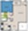 A1 floor plan 640 sq. ft. 640 sq. ft. A1 floor plan