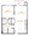Floor plan 769 sq. ft. 769 sq. ft. floor plan
