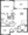 Floor plan 637 sq. ft. 637 sq. ft. floor plan