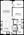 A4 floor plan 709 sq. ft. 709 sq. ft. A4 floor plan