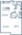 A3C floor plan 752 sq. ft. 752 sq. ft. A3C floor plan