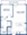 A1 floor plan 704 sq. ft. 704 sq. ft. A1 floor plan