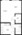 E3-II floor plan 523 sq. ft. 523 sq. ft. E3-II floor plan
