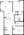 B4E-II floor plan 1,078 sq. ft. 1,078 sq. ft. B4E-II floor plan