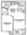 C floor plan 570 sq. ft. 570 sq. ft. C floor plan