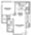 F floor plan 800 sq. ft. 800 sq. ft. F floor plan
