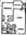 A2 floor plan 658 sq. ft. 658 sq. ft. A2 floor plan