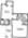 A-2 floor plan 673 sq. ft. 673 sq. ft. A-2 floor plan