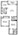 B2-2 floor plan 947 sq. ft. 947 sq. ft. B2-2 floor plan