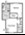 B floor plan 708 sq. ft. 708 sq. ft. B floor plan