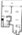 Chardonnay floor plan 654 sq. ft. 654 sq. ft. Chardonnay floor plan