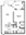 1C floor plan 689 sq. ft. 689 sq. ft. 1C floor plan