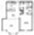 1D floor plan 719 sq. ft. 719 sq. ft. 1D floor plan