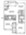 F floor plan 952 sq. ft. 952 sq. ft. F floor plan