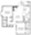B2/50 floor plan 890 sq. ft. 890 sq. ft. B2/50 floor plan