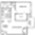 A2 floor plan 677 sq. ft. 677 sq. ft. A2 floor plan
