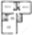 B1/60 floor plan 712 sq. ft. 712 sq. ft. B1/60 floor plan