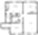 B3 floor plan 880 sq. ft. 880 sq. ft. B3 floor plan