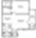 LINDEN floor plan 681 sq. ft. 681 sq. ft. LINDEN floor plan