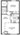AA2/A2R floor plan 650 sq. ft. 650 sq. ft. AA2/A2R floor plan