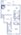 COTTONWOOD floor plan 887 sq. ft. 887 sq. ft. COTTONWOOD floor plan