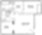 E floor plan 883 sq. ft. 883 sq. ft. E floor plan
