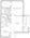A floor plan 583 sq. ft. 572 sq. ft. to 595 sq. ft. A floor plan