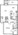 C floor plan 728 sq. ft. 728 sq. ft. C floor plan