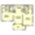 B2 floor plan 915 sq. ft. 915 sq. ft. B2 floor plan