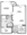 HOLDEN floor plan 778 sq. ft. 772 sq. ft. to 784 sq. ft. HOLDEN floor plan