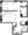 A9 floor plan 768 sq. ft. 746 sq. ft. to 791 sq. ft. A9 floor plan