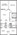 Delfina floor plan 1,075 sq. ft. 1,025 sq. ft. to 1,125 sq. ft. Delfina floor plan