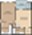 A1 floor plan 597 sq. ft. 597 sq. ft. A1 floor plan