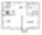 Floor plan 725 sq. ft. 725 sq. ft. floor plan